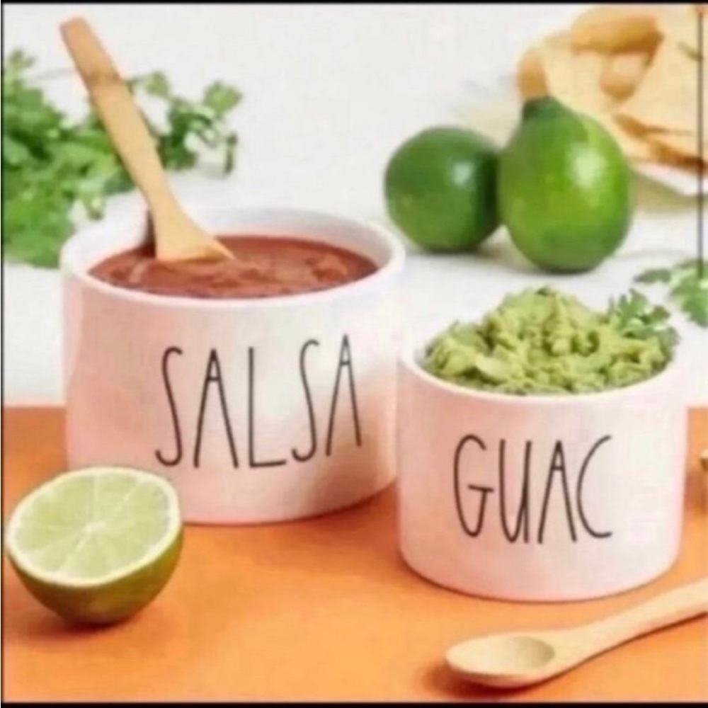 BNIB RAE DUNN Salsa and Guac Seving Set